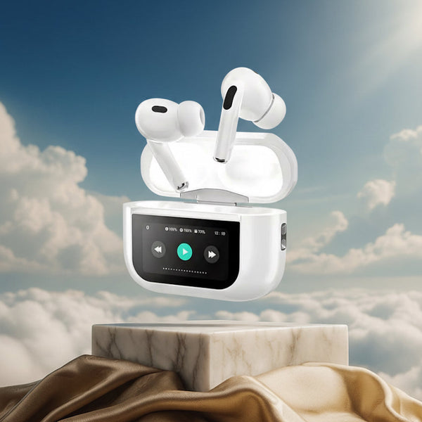 Ecoteck Touch Display Earbuds – Smarter Sound, Sleeker Style